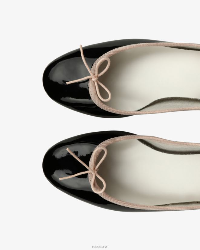 Repetto Women Camille Ballerinas Black And Iconic Pink Footwear PDFBZN55