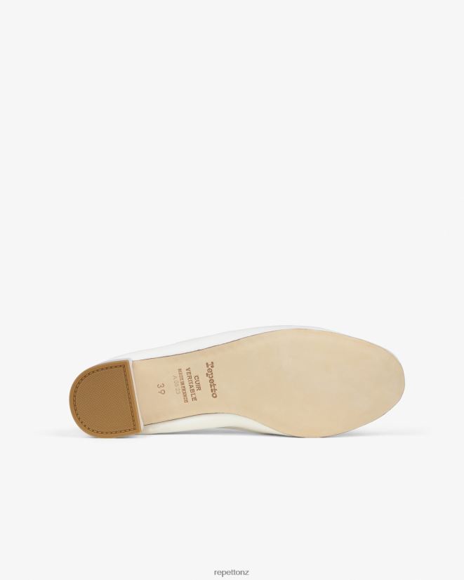 Repetto Women Camille Ballerinas - Satin Ivory White Footwear PDFBZN82