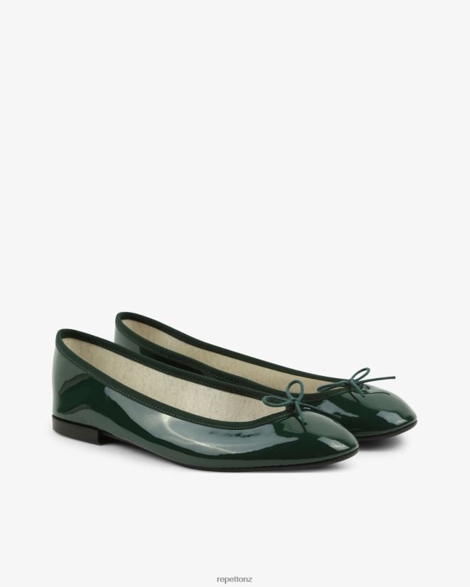 Repetto Women Cendrillon Ballerinas Deep Forest Green Footwear PDFBZN134