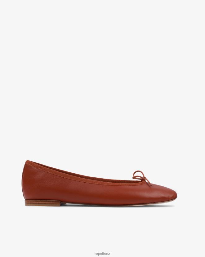 Repetto Women High Cendrillon Ballerinas Cuba Camel Footwear PDFBZN146