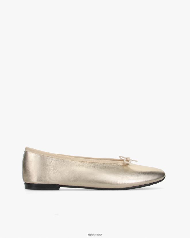 Repetto Women Lilouh Ballerinas Light Gold Footwear PDFBZN47
