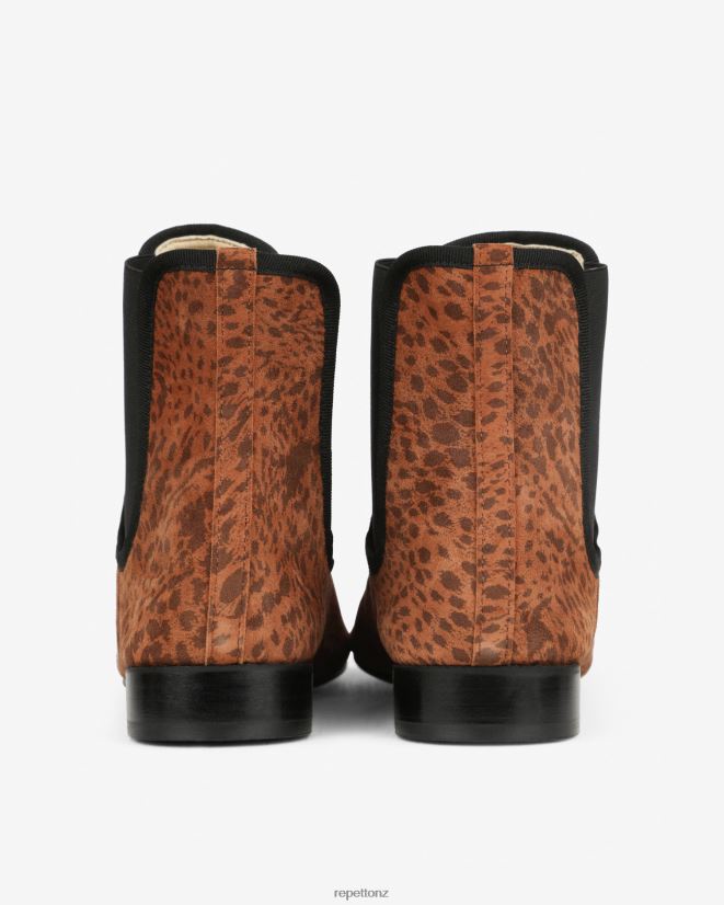 Repetto Women Elor Ankle Boots Cuba Camel Footwear PDFBZN199