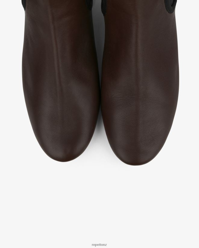 Repetto Women Elor Ankle Boots Ristretto Brown Footwear PDFBZN198