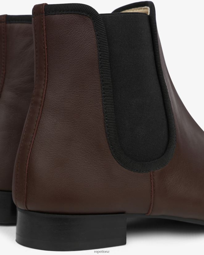 Repetto Women Elor Ankle Boots Ristretto Brown Footwear PDFBZN198