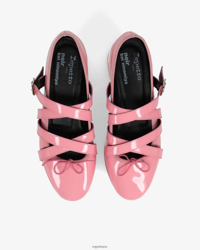 Repetto Women X Noir Kei Ninomiya - Platform Mary Janes Baby Pink Footwear PDFBZN153