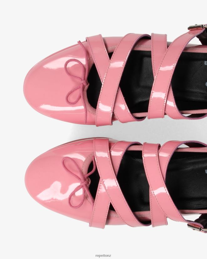 Repetto Women X Noir Kei Ninomiya - Platform Mary Janes Baby Pink Footwear PDFBZN153