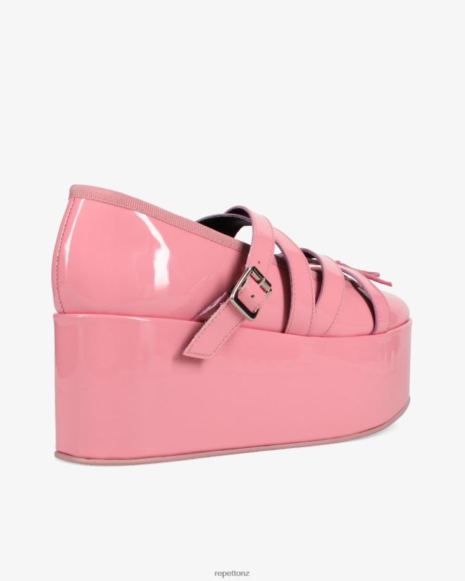 Repetto Women X Noir Kei Ninomiya - Platform Mary Janes Baby Pink Footwear PDFBZN153