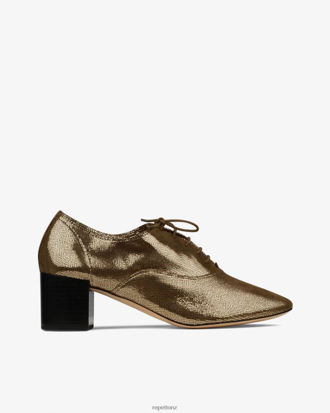 Repetto Women Fado Oxford Shoe Antic Gold Footwear PDFBZN206