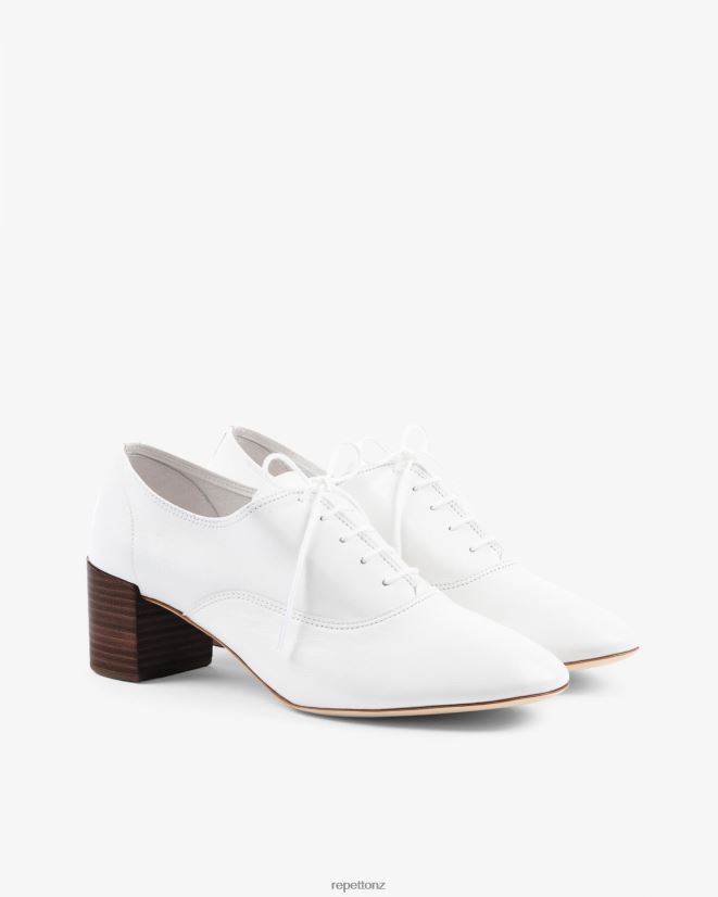 Repetto Women Fado Oxford Shoes White Footwear PDFBZN208