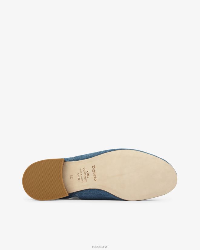 Repetto Women Zizi Oxford Shoe Everest Blue Footwear PDFBZN261