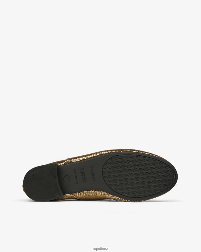 Repetto Women Zizi Oxford Shoes Antic Gold Footwear PDFBZN214