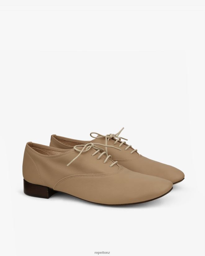 Repetto Women Zizi Oxford Shoes Cashmere Beige Footwear PDFBZN213