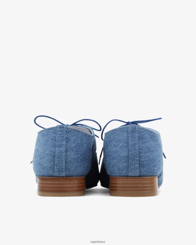 Repetto Women Zizi Oxford Shoes Everest Blue Footwear PDFBZN211