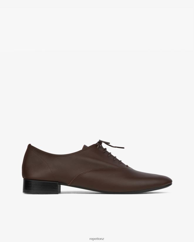 Repetto Women Zizi Oxford Shoes Ristretto Brown Footwear PDFBZN215