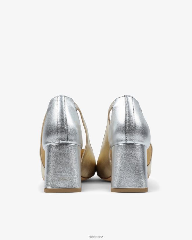 Repetto Women Terry Pumps Light Gold And Silver Footwear PDFBZN236